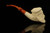 srv - Scottish Soldier Block Meerschaum Pipe with fitted case M5047