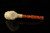 srv - Scottish Soldier Block Meerschaum Pipe with fitted case M5047