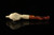 srv - Skull in Claw Block Meerschaum Pipe with fitted case M5048
