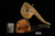srv - Tiger Block Meerschaum Pipe by Kenan with fitted case M5050