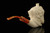 srv - Autograph Series Jumbo Laughing Bacchus Block Meerschaum Pipe with fitted case M5051