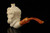 srv - Autograph Series Jumbo Laughing Bacchus Block Meerschaum Pipe with fitted case M5051