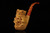 srv - King Skull Block Meerschaum Pipe with fitted case M5053