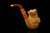 srv - King Skull Block Meerschaum Pipe with fitted case M5053