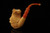 srv - King Skull Block Meerschaum Pipe with fitted case M5053