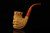 srv - King Skull Block Meerschaum Pipe with fitted case M5053