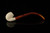 srv - Bent Apple Churchwarden Block Meerschaum Pipe with fitted case M5055