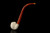 srv - Lattice Apple Churchwarden Block Meerschaum Pipe with fitted case M5056