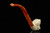srv - Pirate Churchwarden Dual Stem Meerschaum Pipe with case M5058