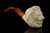 srv - Lion Churchwarden Dual Stem Meerschaum Pipe with case M5059