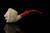 srv - Lion Churchwarden Dual Stem Meerschaum Pipe with case M5059