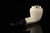 srv Premium - Bulldog Nosewarmer Block Meerschaum Pipe with fitted case M5060