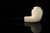 srv Premium - Bulldog Nosewarmer Block Meerschaum Pipe with fitted case M5060