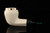 srv Premium - Bulldog Nosewarmer Block Meerschaum Pipe with fitted case M5060
