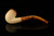 srv - Bent Billiard Block Meerschaum Pipe with fitted case M5065