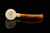 srv - Dublin Block Meerschaum Pipe with fitted case M5068