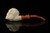 Skull Block Meerschaum Pipe with pouch M5069