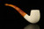 Bent Billiard Block Meerschaum Pipe with pouch M5077