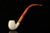 srv - Bent Billiard Churchwarden Block Meerschaum Pipe with fitted case M5080
