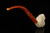 srv - Pirate Churchwarden Block Meerschaum Pipe with fitted case M5081