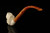 srv - Pirate Churchwarden Block Meerschaum Pipe with fitted case M5081
