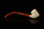 srv - Pirate Churchwarden Block Meerschaum Pipe with fitted case M5081