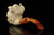 srv - Viking Block Meerschaum Pipe by Cevher with fitted case M5087