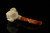 srv - Viking Block Meerschaum Pipe by Cevher with fitted case M5087