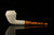 srv - Designer's Lattice OctagonStraight Block Meerschaum Pipe with fitted case M5088