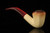 srv - Fumed Octagon Block Meerschaum Pipe with fitted case M5089