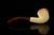 srv - Fumed Octagon Block Meerschaum Pipe with fitted case M5089