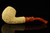 srv - US Merchant Marine Block Meerschaum Pipe with fitted case 15700