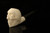 Skull Block Meerschaum Pipe with fitted case M5113