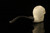 Skull Block Meerschaum Pipe with fitted case M5113
