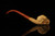 srv - Skull in Skeleton Hand Churchwarden Dual Stem Meerschaum Pipe with case M5123