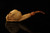 srv - Skull in Skeleton Hand Churchwarden Dual Stem Meerschaum Pipe with case M5123