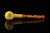 srv -Carved Billiard Churchwarden Dual Stem Meerschaum Pipe by Kudret with case M5124