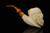 srv - Chinese Wise Block Meerschaum Pipe by I. Baglan with fitted case M5126