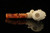 srv - Chinese Wise Block Meerschaum Pipe by I. Baglan with fitted case M5126