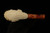 srv - Chinese Wise Block Meerschaum Pipe by I. Baglan with fitted case M5126