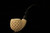 srv - Deep Lattice Block Meerschaum Pipe with fitted case M5134