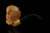 srv - Yellow Stone Bison Block Meerschaum Pipe by Kenan with fitted case M5147