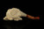 srv - Self Sitter Dragon Fight Block Meerschaum Pipe with fitted case M5148
