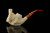 srv - Self Sitter Dragon Fight Block Meerschaum Pipe with fitted case M5148