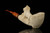 srv - Autograph Series Lion Block Meerschaum Pipe with fitted case M5152