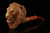 srv - Lion Block Meerschaum Pipe by Kenan with fitted case M5154