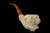 srv - Dog in Claw Block Meerschaum Pipe by Cevher with fitted case M5155