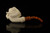 srv - Dog in Claw Block Meerschaum Pipe by Cevher with fitted case M5155