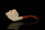 srv - Natural Raw Block Meerschaum Pipe with fitted case M5157