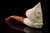 Grim Reaper Block Meerschaum Pipe with fitted case M5162